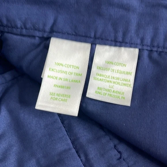 Lilly Pulitzer Buttercup Shorts in Color True Navy, Size 10. - Picture 11 of 11